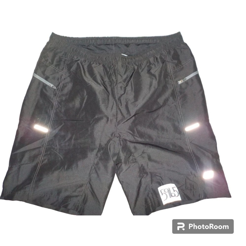 Bellwether Ultralight Gel Padded Mens Baggie Cycling  Shorts - Black Size XXXL